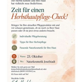 Herbsthautpflege-Check-TAG